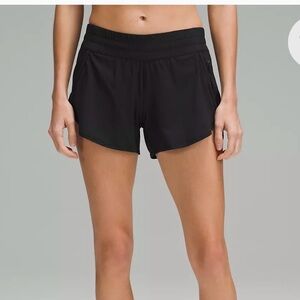 lululemon athletica 4in Black Women's Athletic Running Shorts size 14